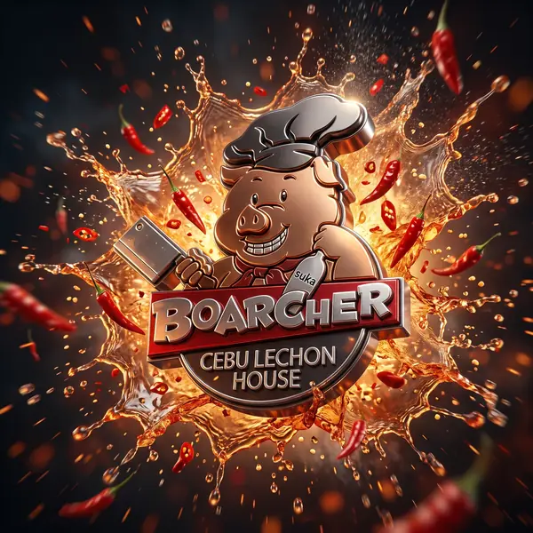 Logo in spicy splash